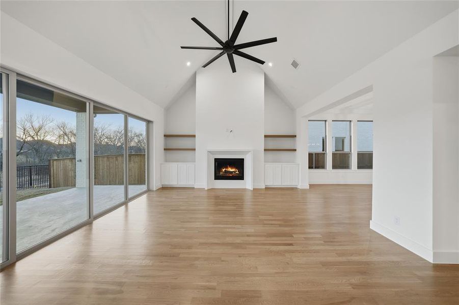 Spacious, unfurnished interior of a new home in Light Farms Graham/Reagan, Celina (Image 36).