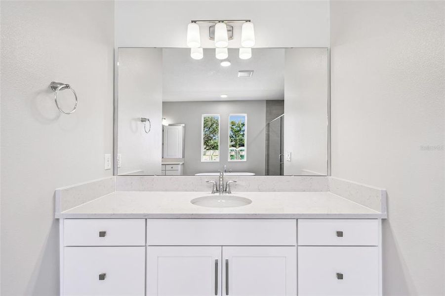 Furnished interior view inside a new home in Hawk's Overlook, Oviedo (Image 17). Furnished interior view inside a new home in Hawk's Overlook, Oviedo (Image 17).