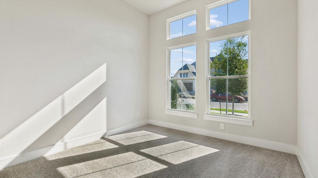 Spacious, unfurnished interior of a new home in Prosper Ridge, Prosper (Image 21).