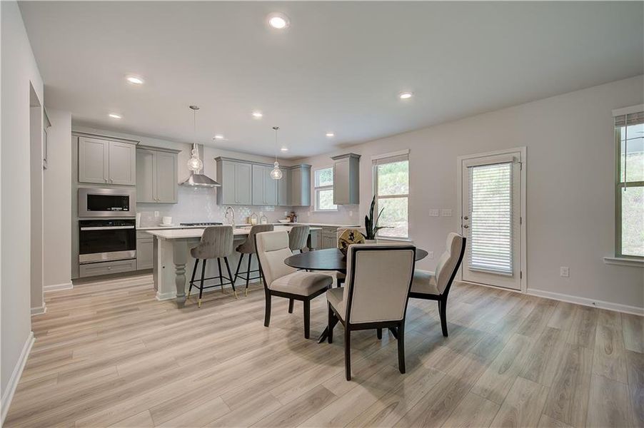 Furnished interior view inside a new home in Hamilton Lakes, Lawrenceville (Image 33).