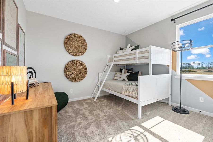 Furnished interior view inside a new home in Reserve East, Flagler Beach (Image 18).