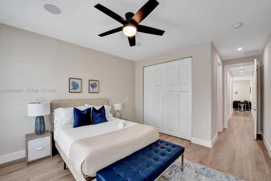 Furnished interior view inside a new home in , Fort Lauderdale (Image 9). Furnished interior view inside a new home in , Fort Lauderdale (Image 9).