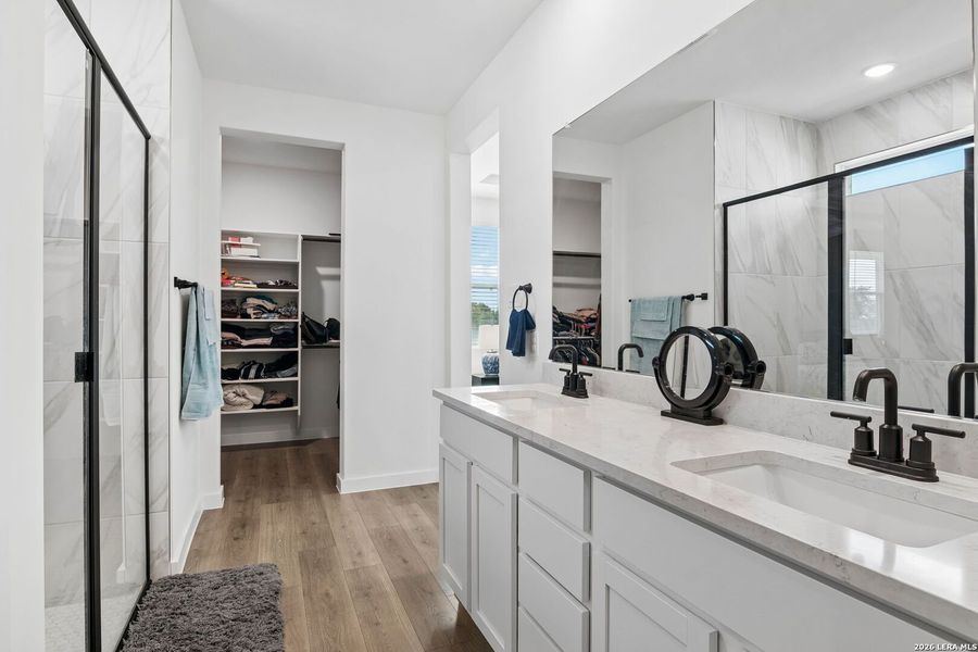 Furnished interior view inside a new home in Hickory Ridge, Elmendorf (Image 9).