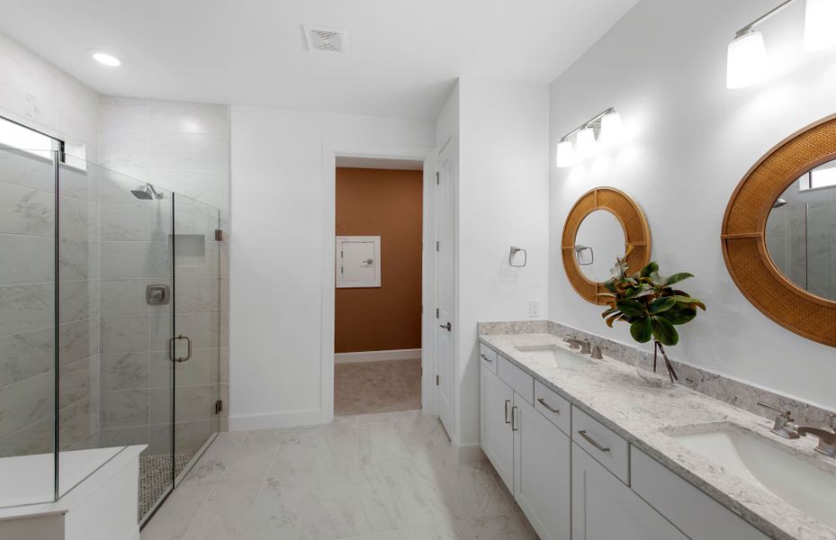 Furnished interior view inside a new home in Arbor Oaks, North Port (Image 8).