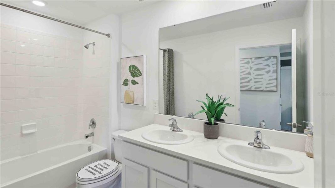 Furnished interior view inside a new home in Sherman Oaks, Brooksville (Image 18).