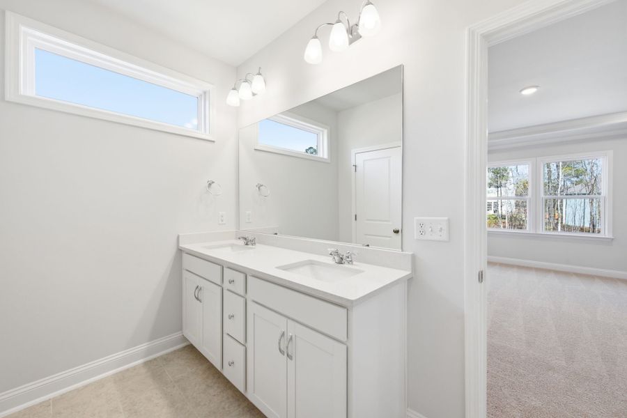 Furnished interior view inside a new home in Carriage Estates, Lexington (Image 19).