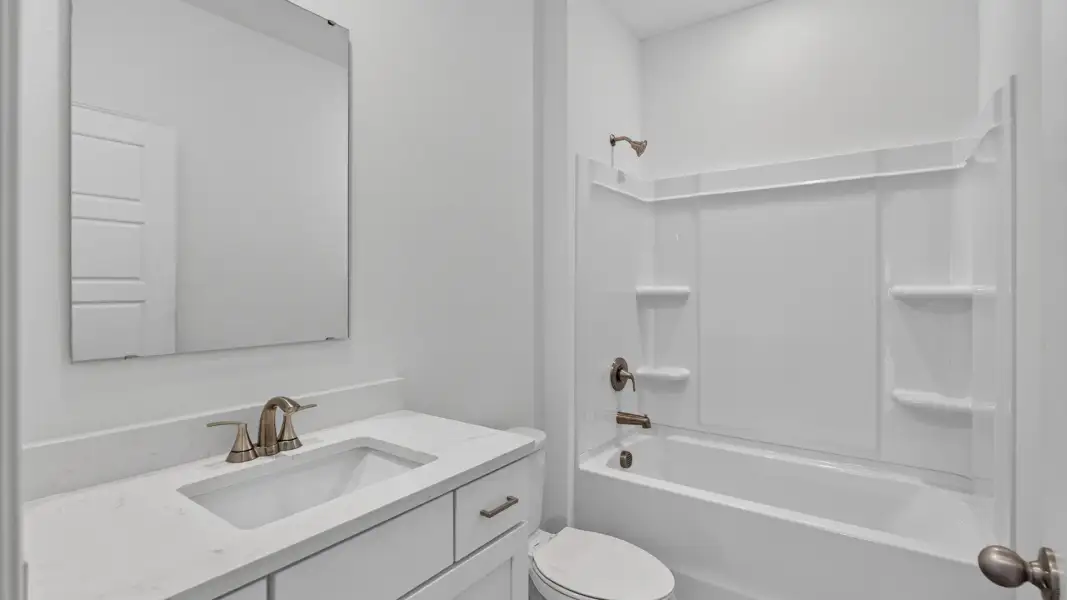 Furnished interior view inside a new home in Bridle Creek, Jacksonville (Image 10).