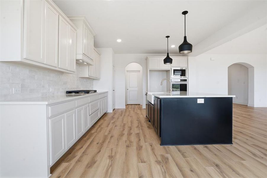 Furnished interior view inside a new home in Wildcat Ridge, Godley (Image 10). Furnished interior view inside a new home in Wildcat Ridge, Godley (Image 10).