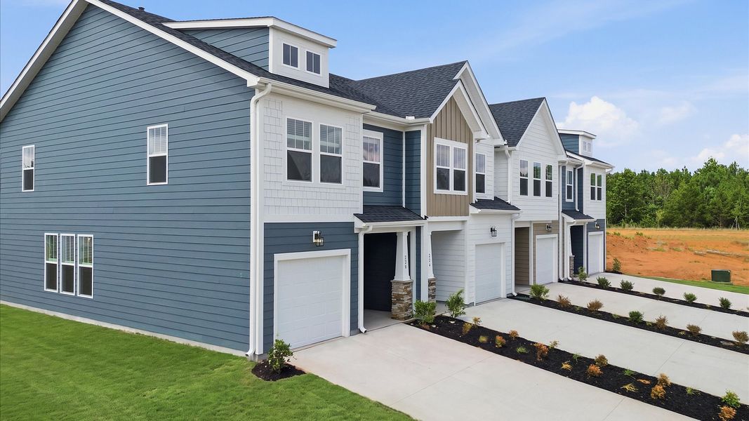 Desirable location and established charm in this superior two-story villa community called Barton Hollow