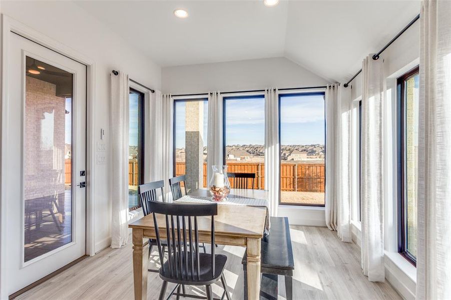 Furnished interior view inside a new home in Ventana, Fort Worth (Image 22).
