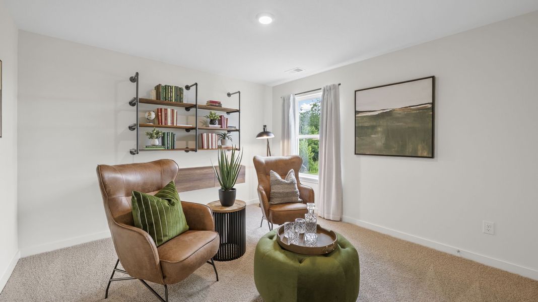 Furnished interior view inside a new home in Fairview Hills, Cleveland (Image 32).