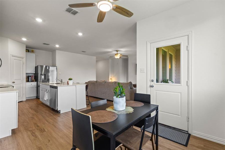 Furnished interior view inside a new home in Bridgewater, Princeton (Image 7).