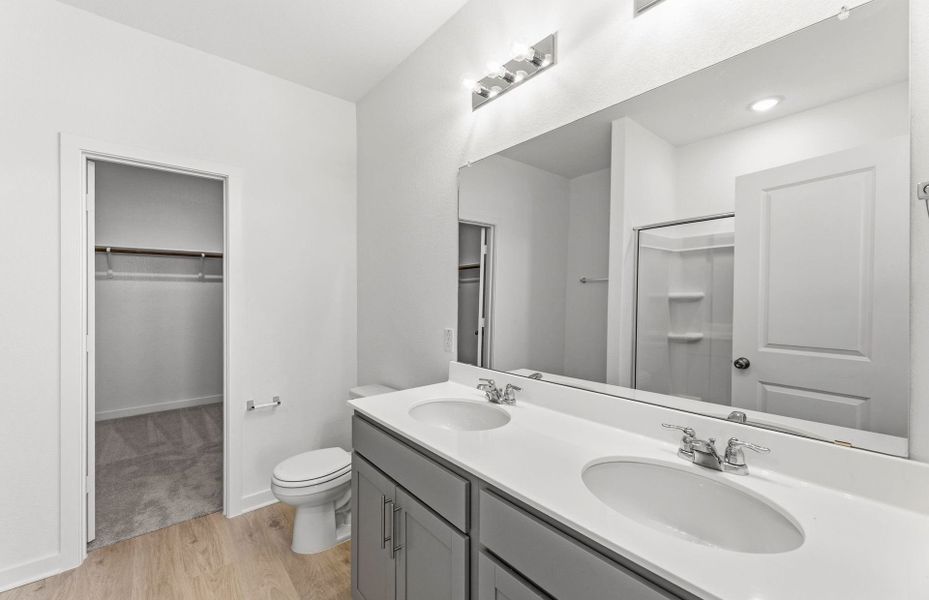 Furnished interior view inside a new home in Sonterra, Jarrell (Image 6).