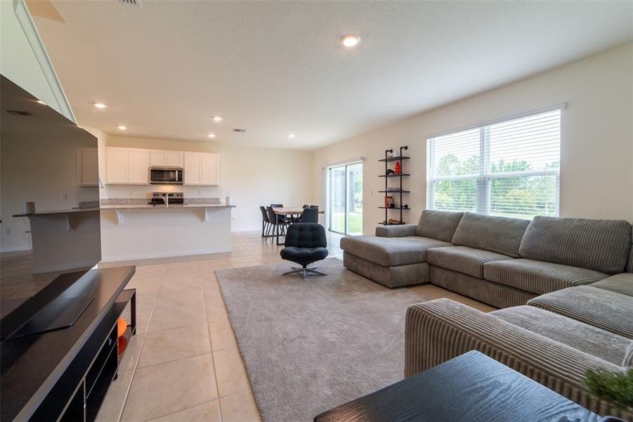Furnished interior view inside a new home in , Harmony (Image 11).