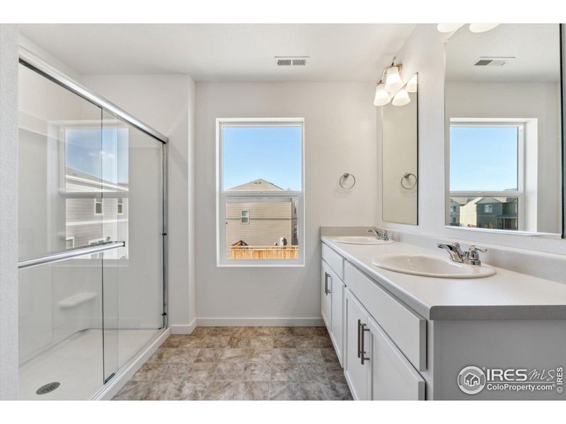 Furnished interior view inside a new home in Silver Peaks, Lochbuie (Image 9).