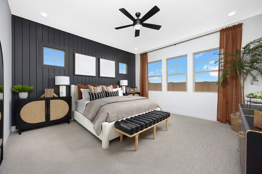 Furnished interior view inside a new home in Landmarke, San Tan Valley (Image 9). Furnished interior view inside a new home in Landmarke, San Tan Valley (Image 9).
