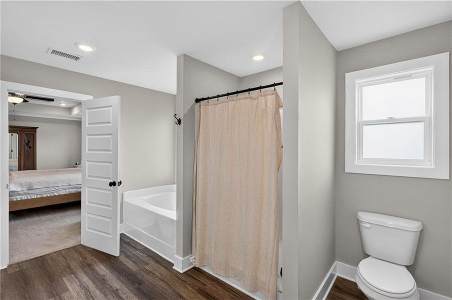 Furnished interior view inside a new home in , Winder (Image 37).