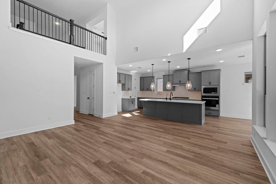 From Family Room to Open Concept Kitchen