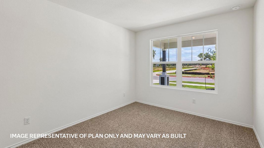 Representative unfurnished interior of a home built from the The Dalton by D.R. Horton in Valverde, Bastrop (Image 19).