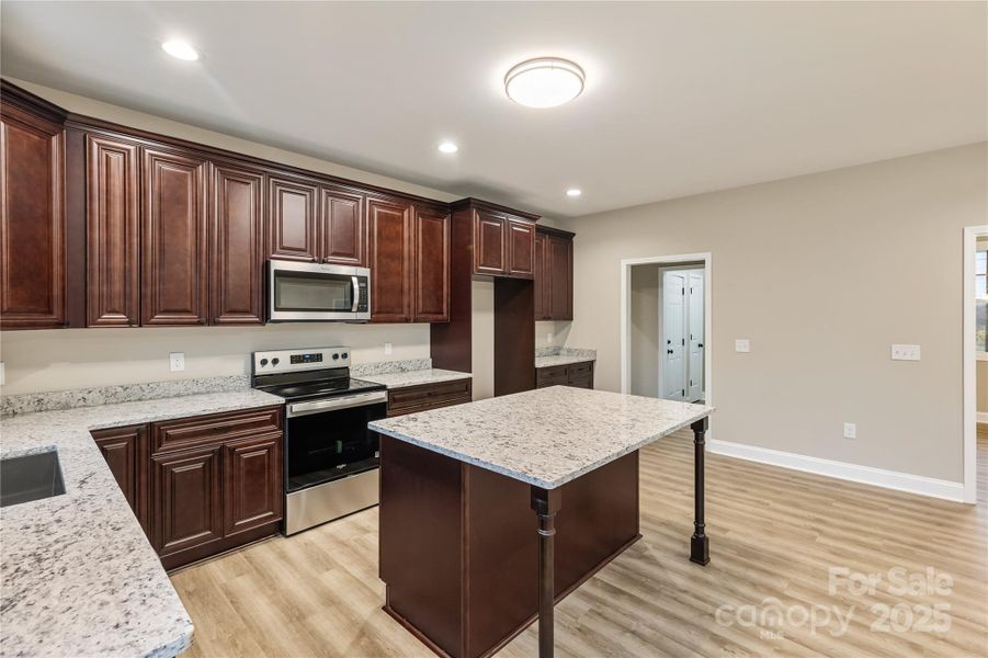 Furnished interior view inside a new home in , China Grove (Image 5).
