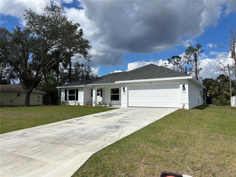 Side of House/Front of House