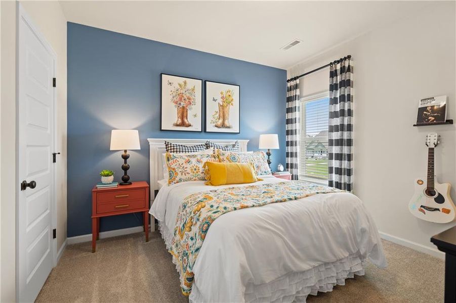 Furnished interior view inside a new home in Chestnut Creek Crossing, Collegedale (Image 27).