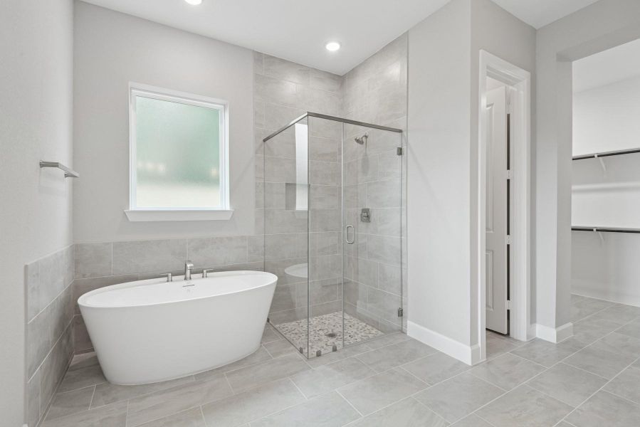 Furnished interior view inside a new home in ARTAVIA 45' Homesites, Conroe (Image 4).