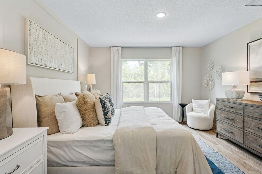 Furnished interior view inside a new home in , Port St. Lucie (Image 46).