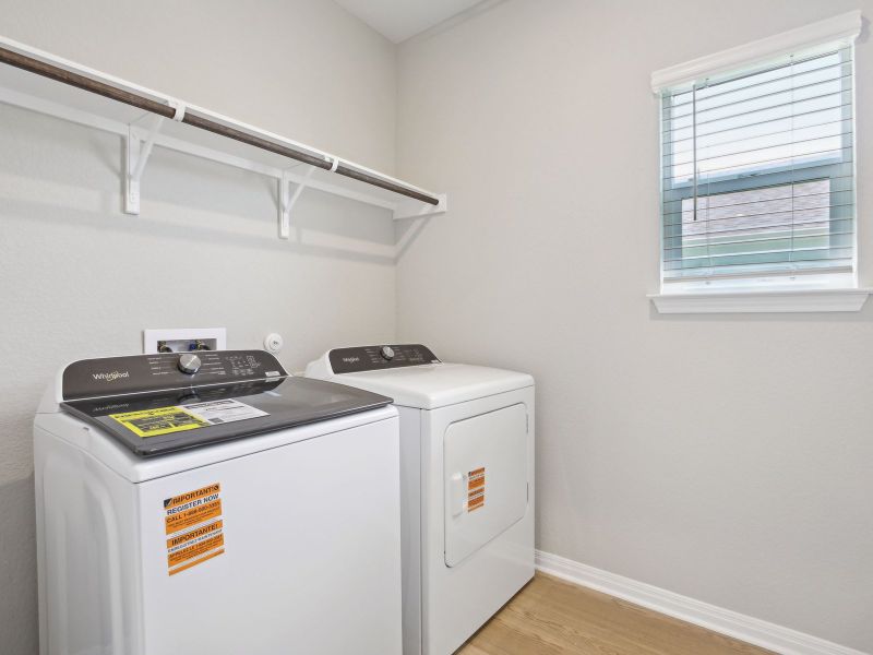 Close-up of interior finishes inside a home in Lakeside Meadows, Pflugerville (Image 8).