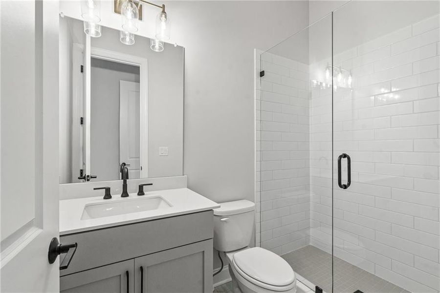 Furnished interior view inside a new home in Waterhaven, Cumming (Image 8).