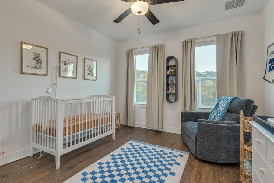 Furnished interior view inside a new home in , Leander (Image 33).