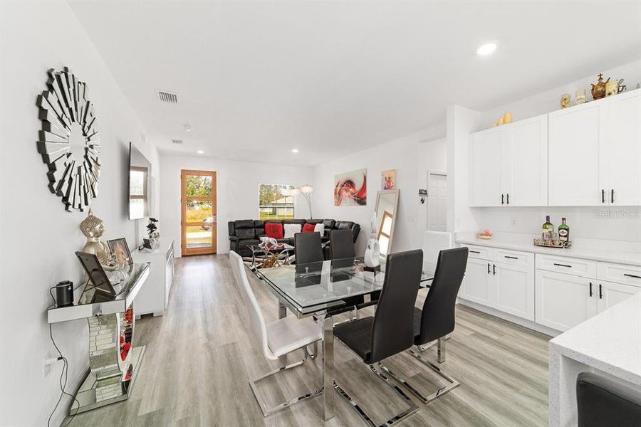 Furnished interior view inside a new home in , Ocala (Image 9).