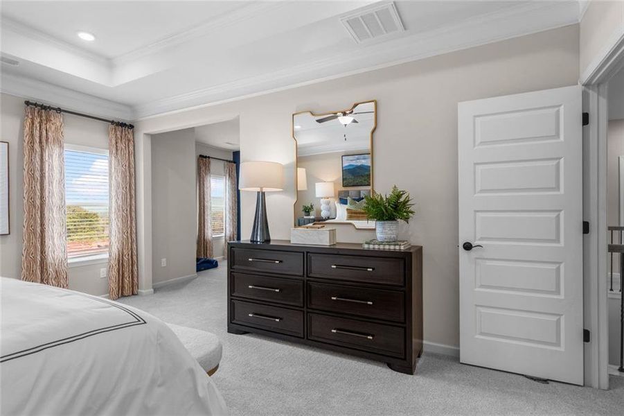 Furnished interior view inside a new home in Sagebrook, Powder Springs (Image 5).