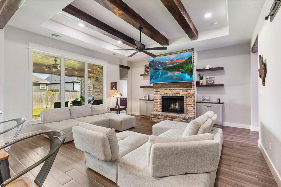 Furnished interior view inside a new home in , Bryan (Image 23).