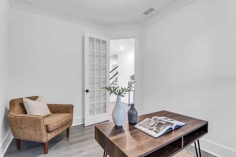 Furnished interior view inside a new home in , Summerville (Image 13).