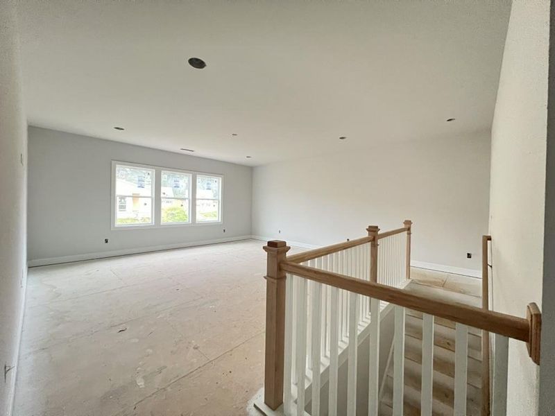 In-progress construction of a new home in Hemingway, Flowery Branch, GA (Image 7).