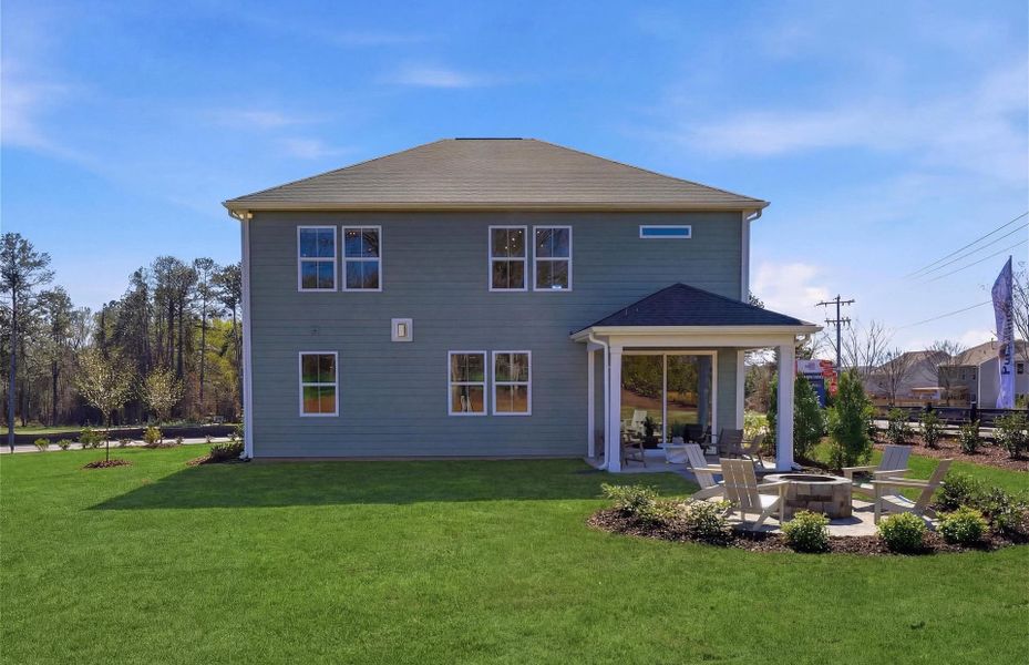 Representative exterior details of a home built from the Valen by Pulte Homes in Harrington, Greenville (Image 26).