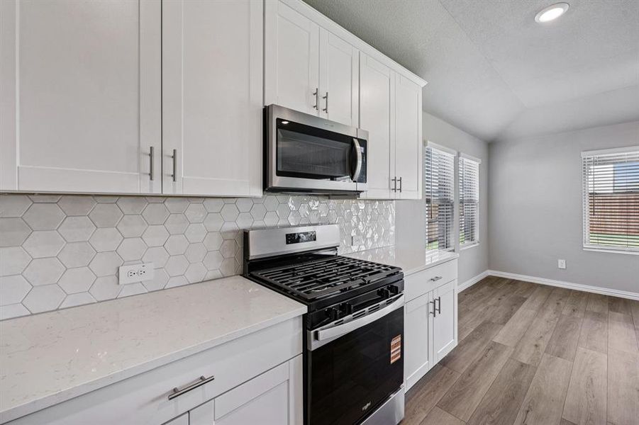 Furnished interior view inside a new home in Lakehaven - Signature Series, Farmersville (Image 6).