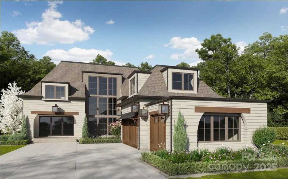 Front exterior of a new home in , Charlotte, NC, highlighting curb appeal (Image 1). Front exterior of a new home in , Charlotte, NC, highlighting curb appeal (Image 1).