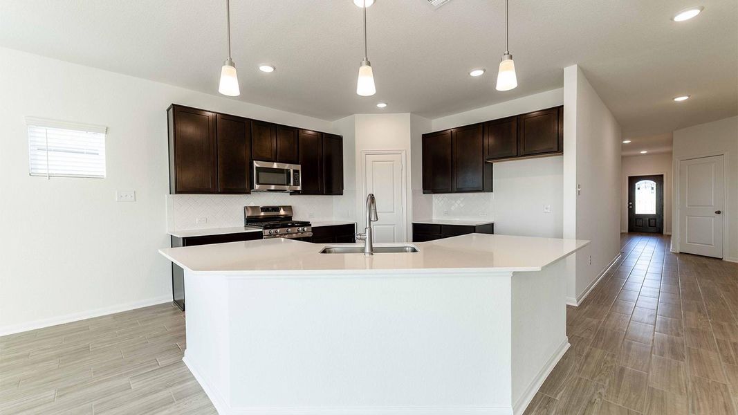 Furnished interior view inside a new home in Briarwood, Elgin (Image 5).