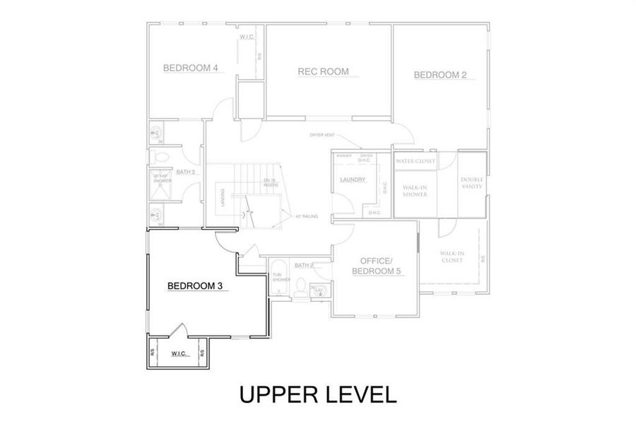 2D floor plan layout of this home in , Stone Mountain, GA (Image 54).