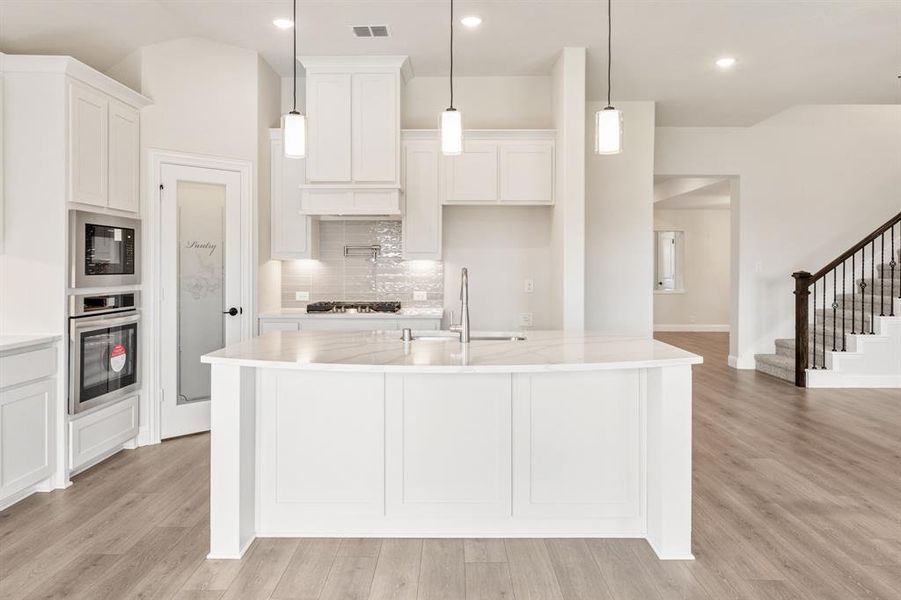 Furnished interior view inside a new home in Ridge Ranch, Mesquite (Image 19).