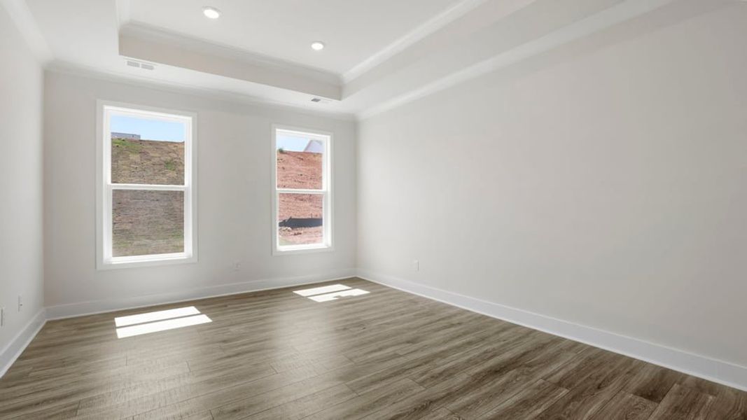 Spacious, unfurnished interior of a new home in Whitehawk Meadows, Travelers Rest (Image 32). Spacious, unfurnished interior of a new home in Whitehawk Meadows, Travelers Rest (Image 32).