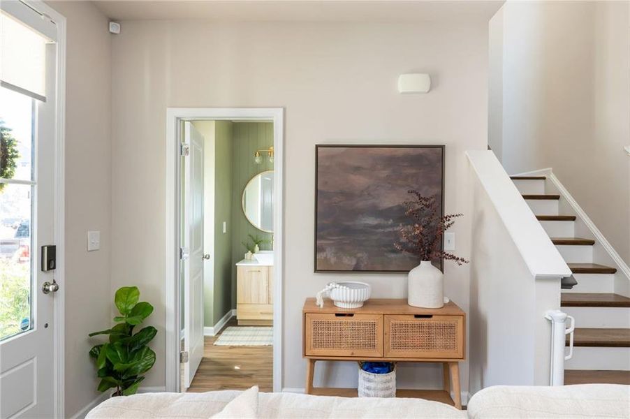 Furnished interior view inside a new home in Harmony, Auburn (Image 34).