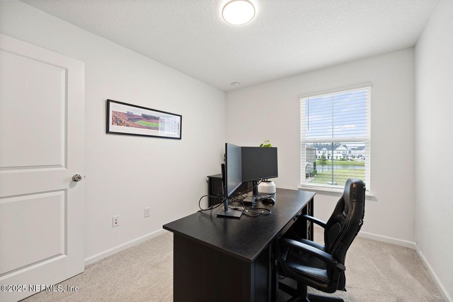 Furnished interior view inside a new home in Shearwater: Affordable Luxury Townhomes, St. Augustine (Image 14).