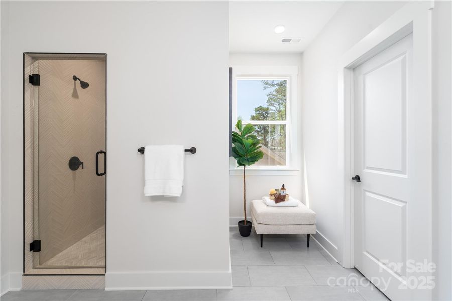 Furnished interior view inside a new home in , Hickory (Image 6).