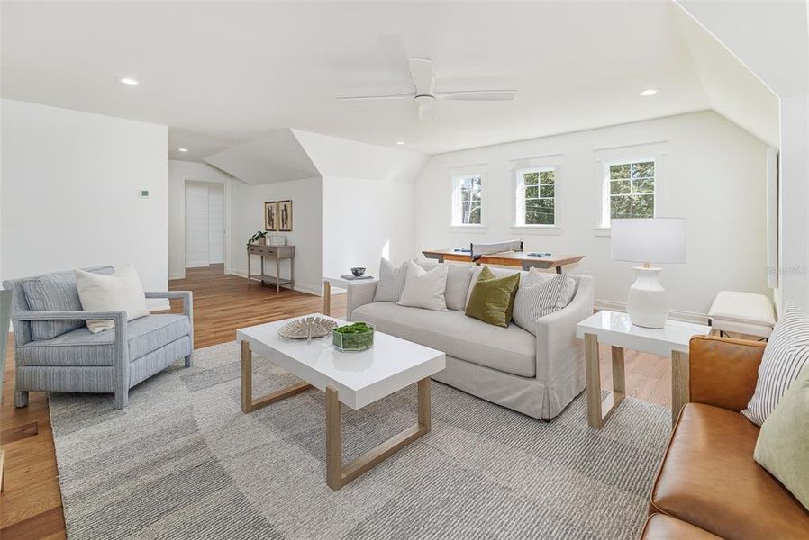 Furnished interior view inside a new home in , Lakeland (Image 55).