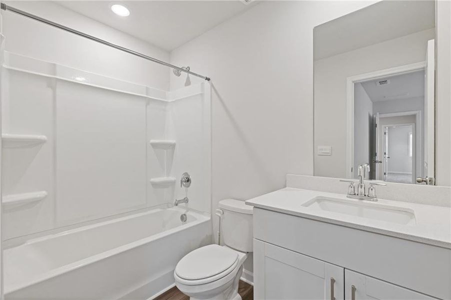 Furnished interior view inside a new home in , Braselton (Image 8).