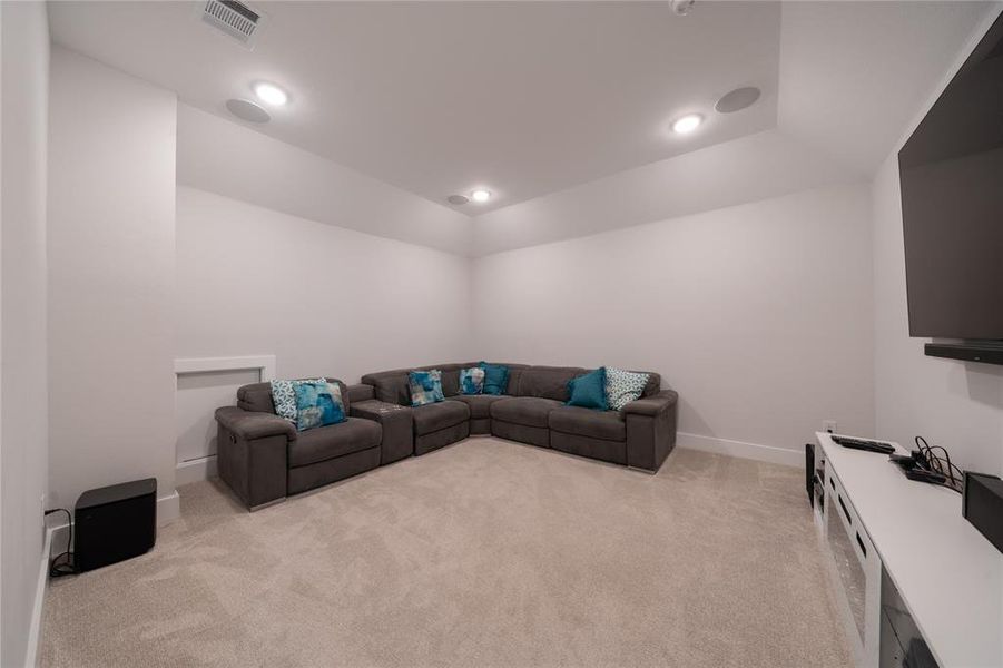 Furnished interior view inside a new home in , Little Elm (Image 17).