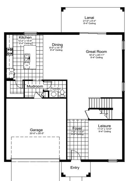 2D floor plan layout for the Legacy by Neal Communities in Windward, Sarasota, FL (Image 5). 2D floor plan layout for the Legacy by Neal Communities in Windward, Sarasota, FL (Image 5).